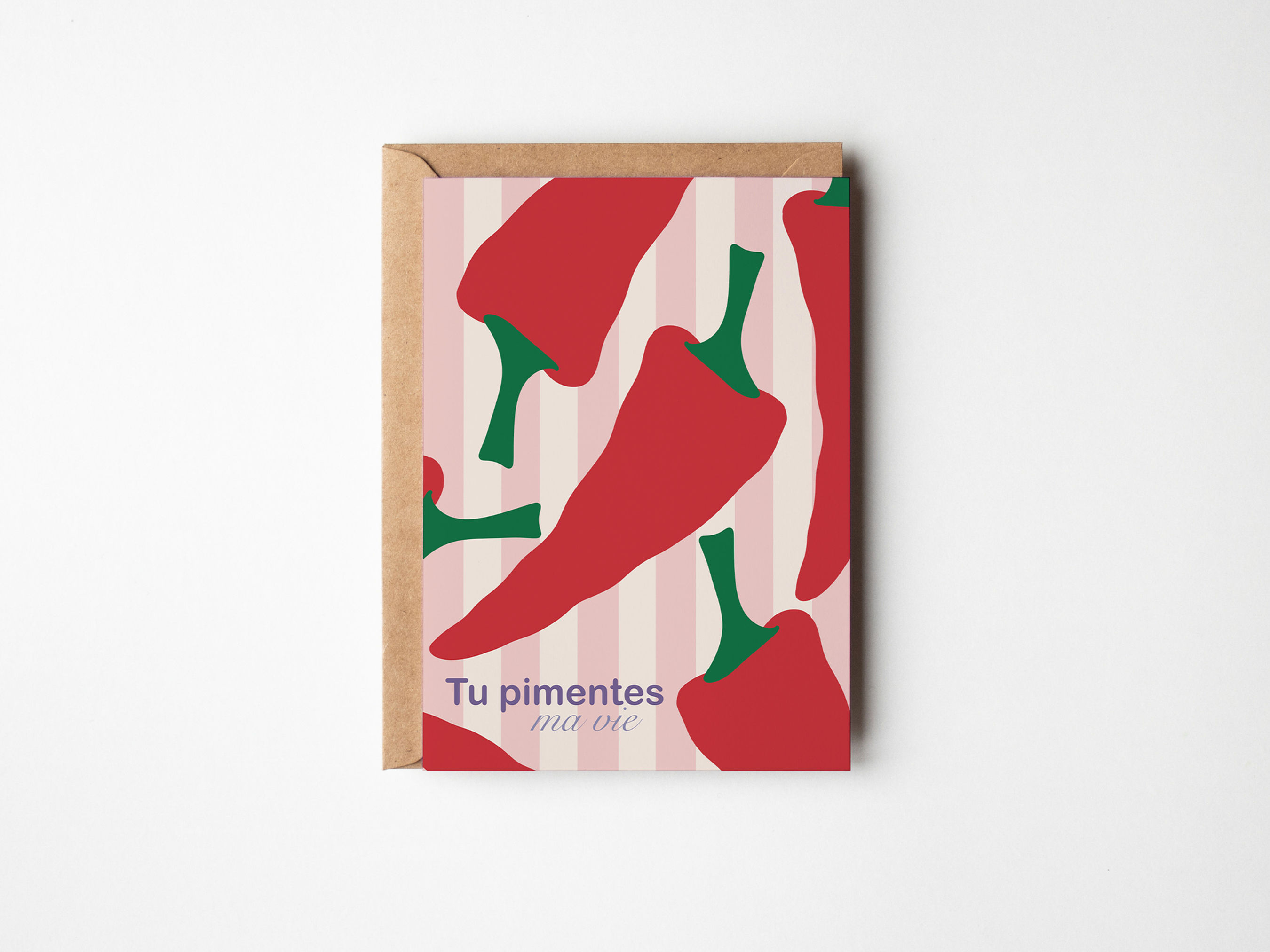 Carte - Tu pimentes ma vie