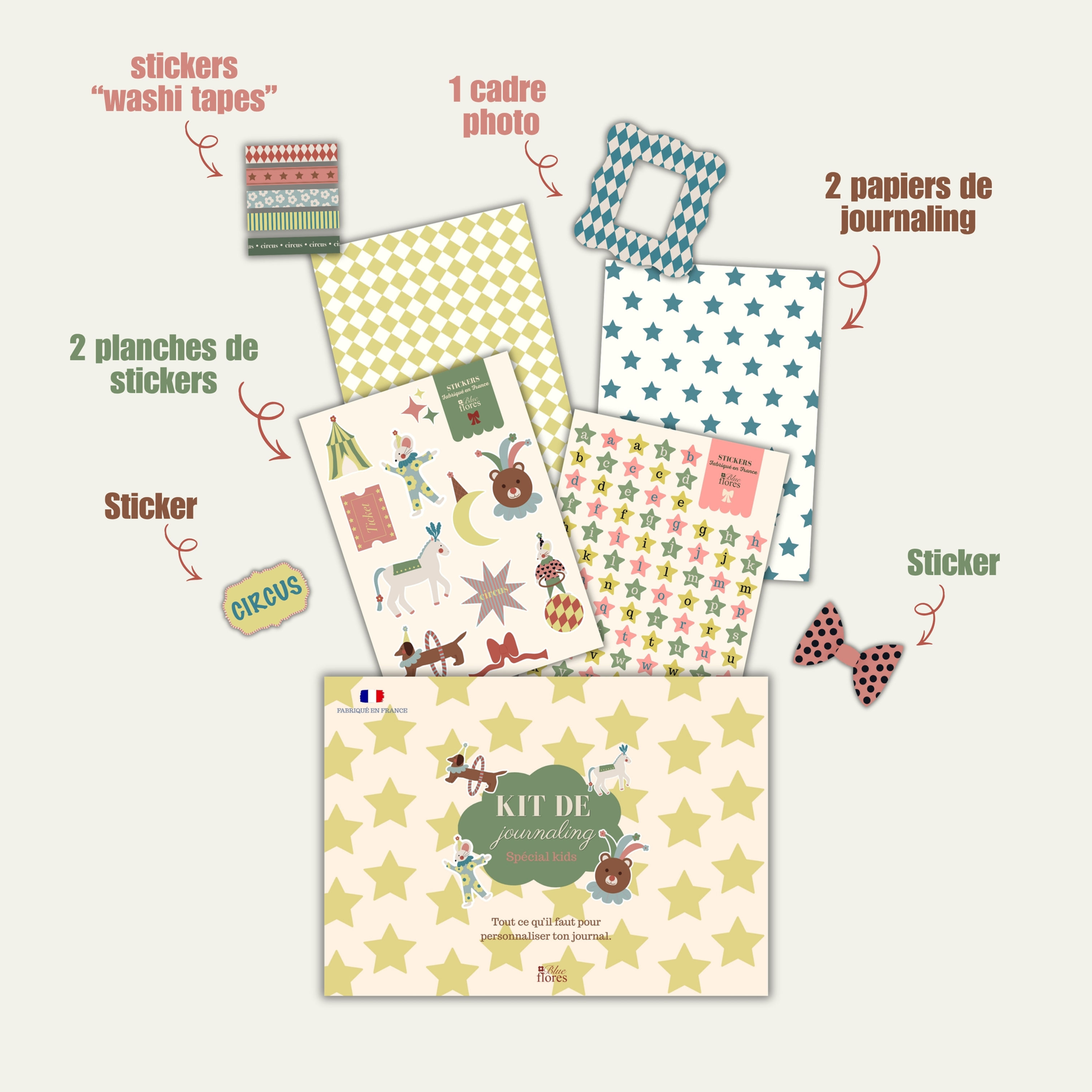 Kit de journaling - Circus