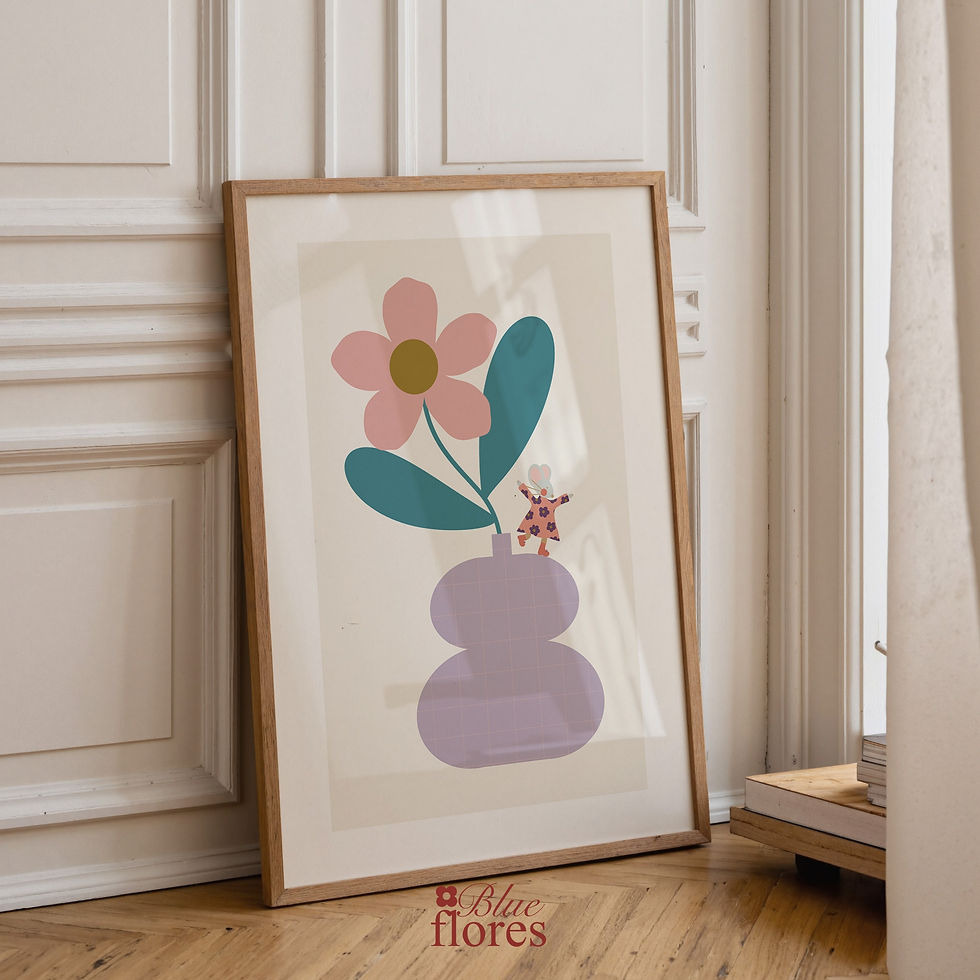 Miniature : Affiche - Passion fleurs