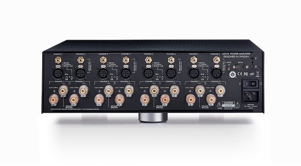 Miniature : PRIMARE A35.8 Amplificateur de puissance  - Dos