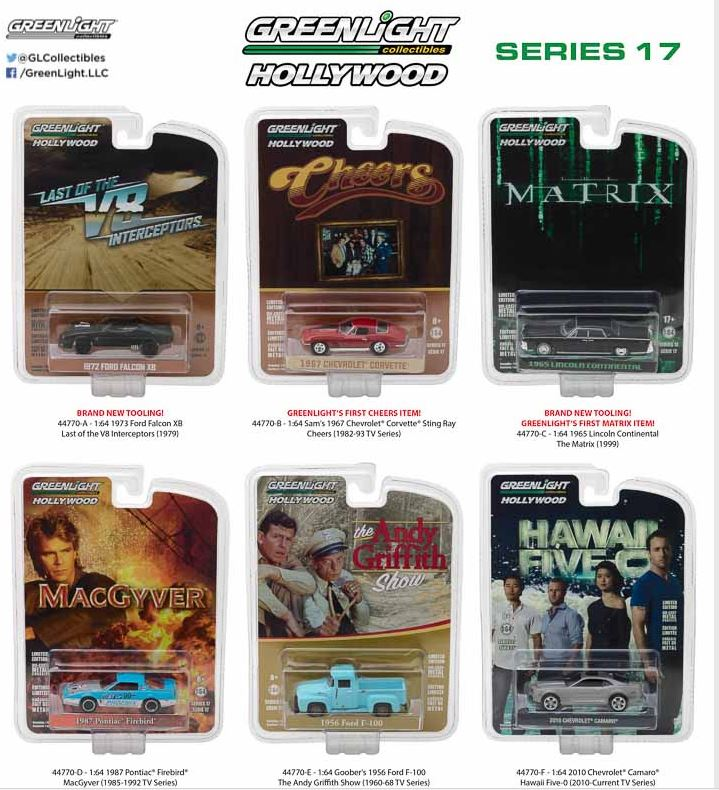 GreenLight Releases Hollywood Series 17