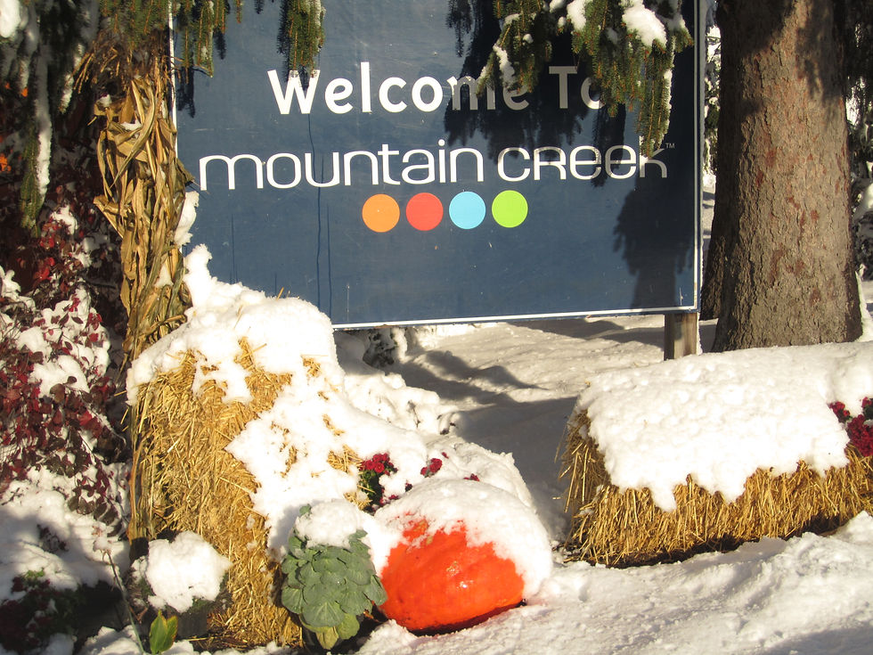 Welcome to Mountain Creek 酷樂山滑雪場