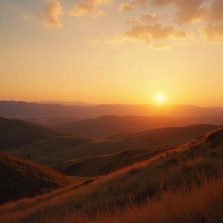 Boise Foothills Sunset