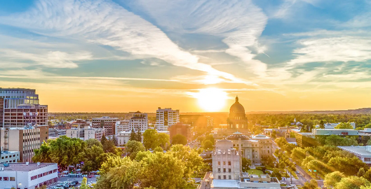 Boise Capital Sunset