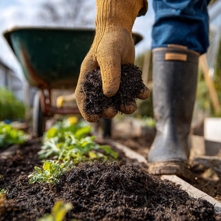 Fresh Gardening Soil