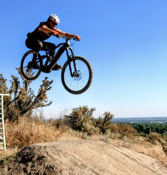 Eagle Bike Path Biker