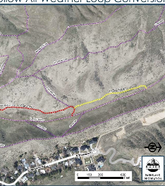 Harrison Hollow Trails Ariel View