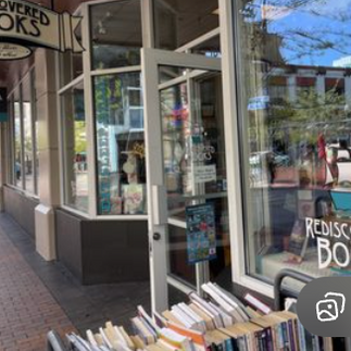 Rediscovered Books Outside2