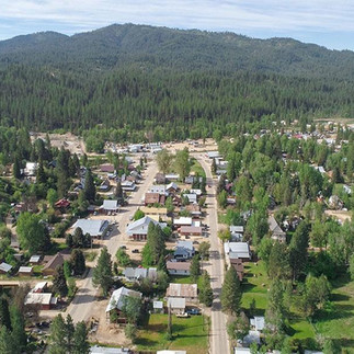Idaho City Ariel
