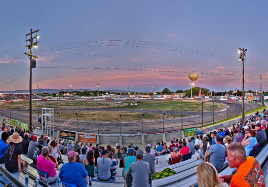 Meridian Speedway Sunset