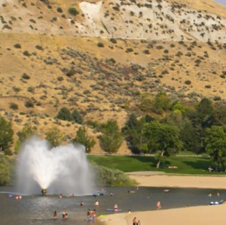 Sandy Point At Lucky Peak