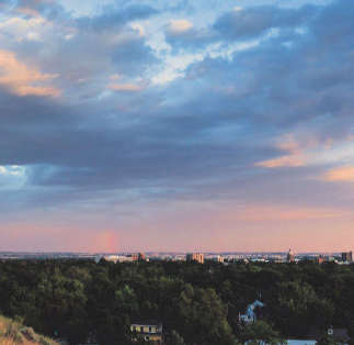 Boise Foothills Sunset
