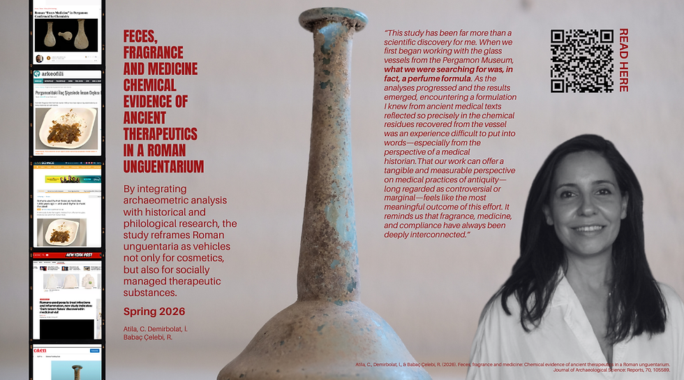 Ancient Medicine, Fragrance, and Chemistry Converge in New Study from Pergamon