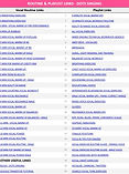 A PDF with Routine and Playlist Links