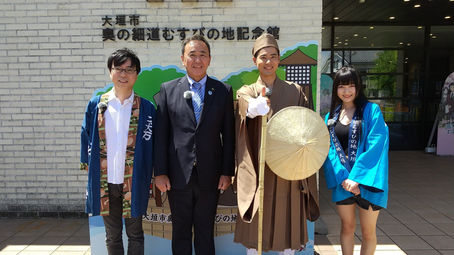 6/9(木)中村航がボイメン辻本氏らと撮影敢行。秋公開「大垣 食の細道!」出演決定