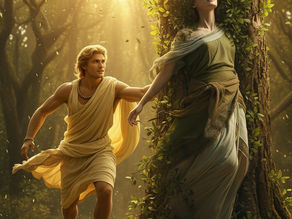🌲🧚‍♀️✨ Daphne & Apollo — When Escape Took Root ✨🧚‍♀️🌲