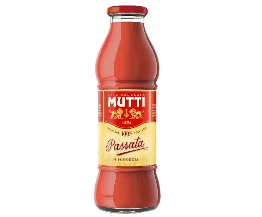רוטב עגבניות MUTTI פאסאטה 700 גרם קלאסיק 1/12, כשר רבנות