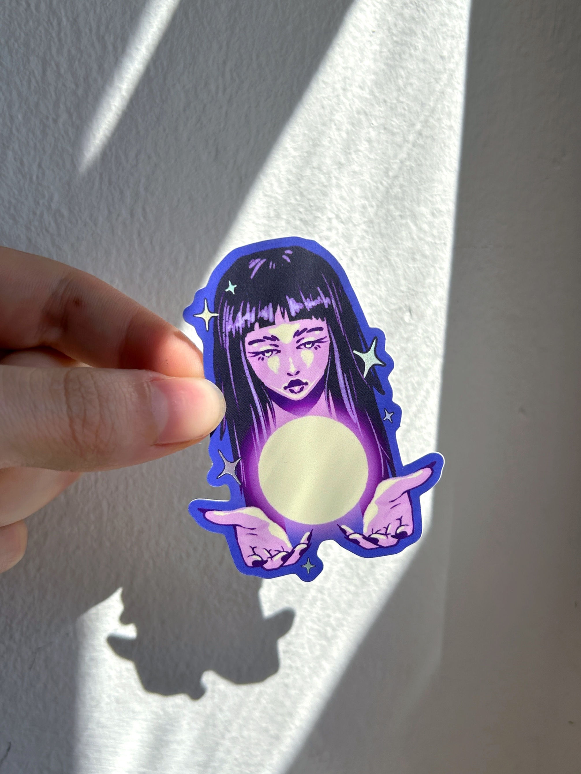 WITCH Sticker mit Holo Effekt