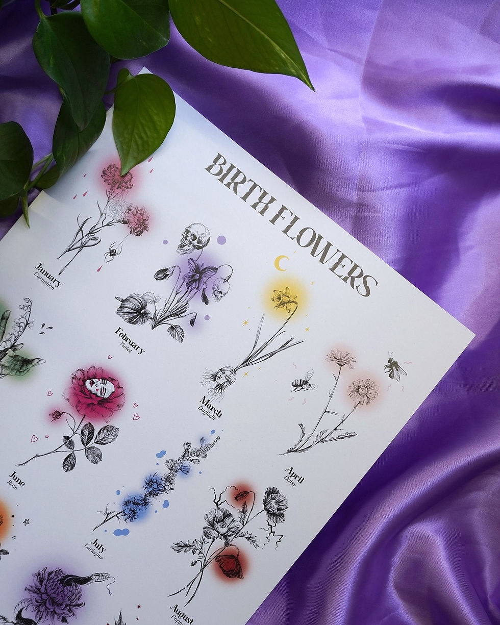 Thumbnail: BIRTHFLOWER Print