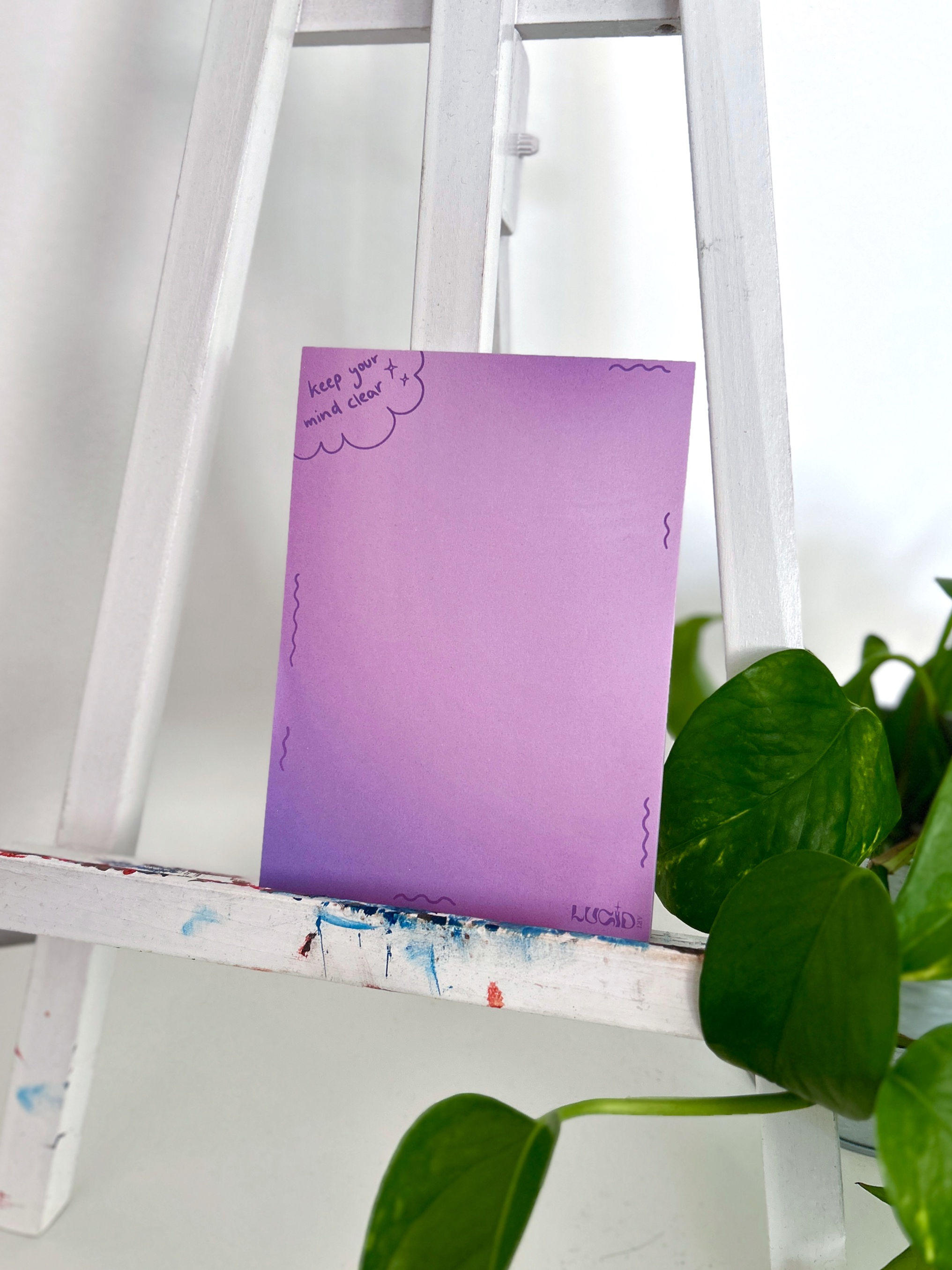 KEEP YOUR MIND CLEAN Block