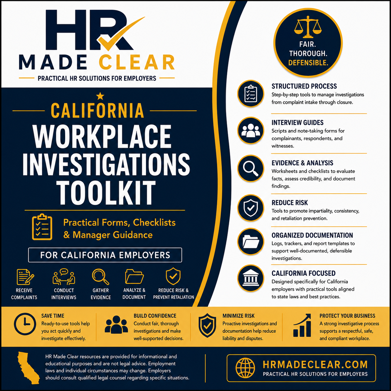 California Workplace Investigations Toolkit