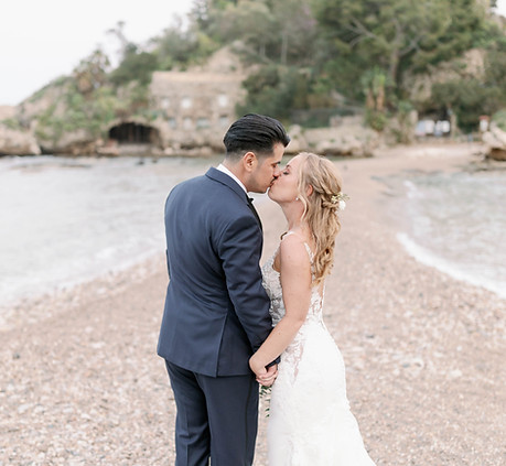 Sicily beach elopement