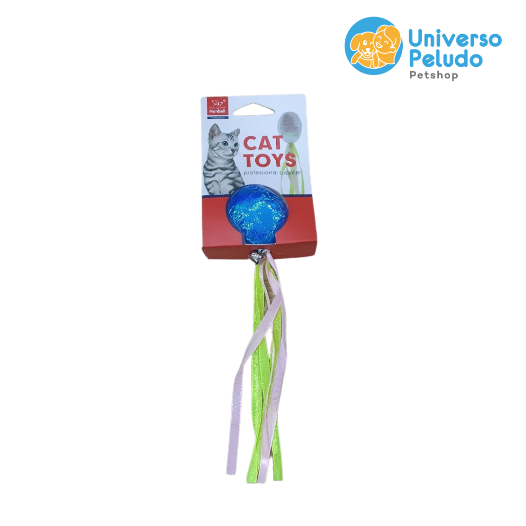 BOLITA ACOLCHADA C/CASCABEL NUMBELL