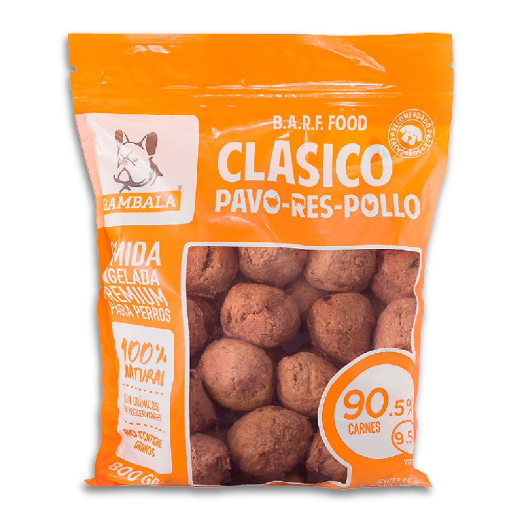 Albóndigas de pavo, res y pollo (clásico) 800gr