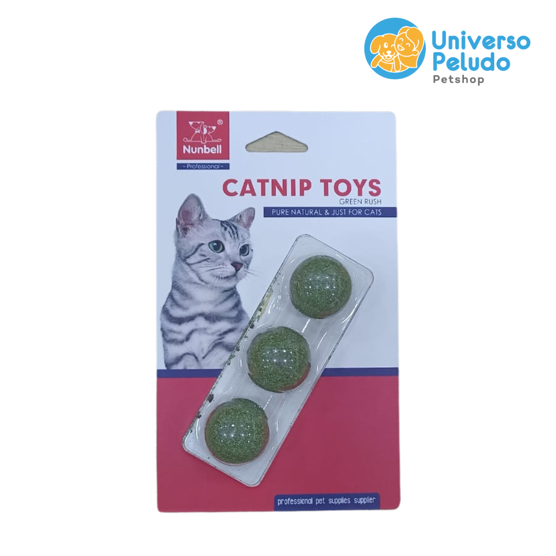 PREMIOS CATNIP NUMBELL X 3 UNIDADES
