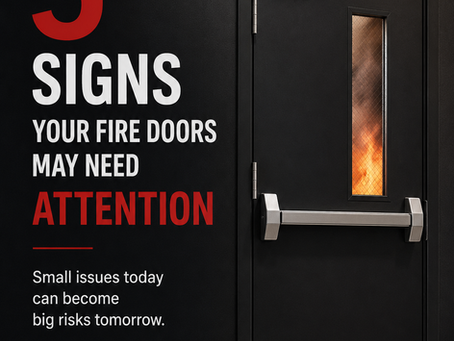 5 Signs Your Fire Doors May Need Attention
