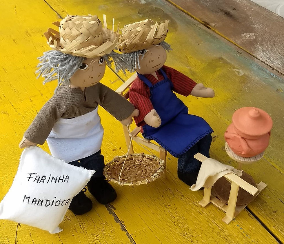 Miniatura: Boneco Moleiro P