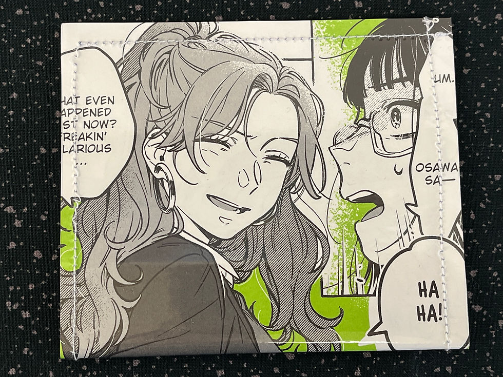 Thumbnail: SmallRiniLady Upcycled Manga Wallet