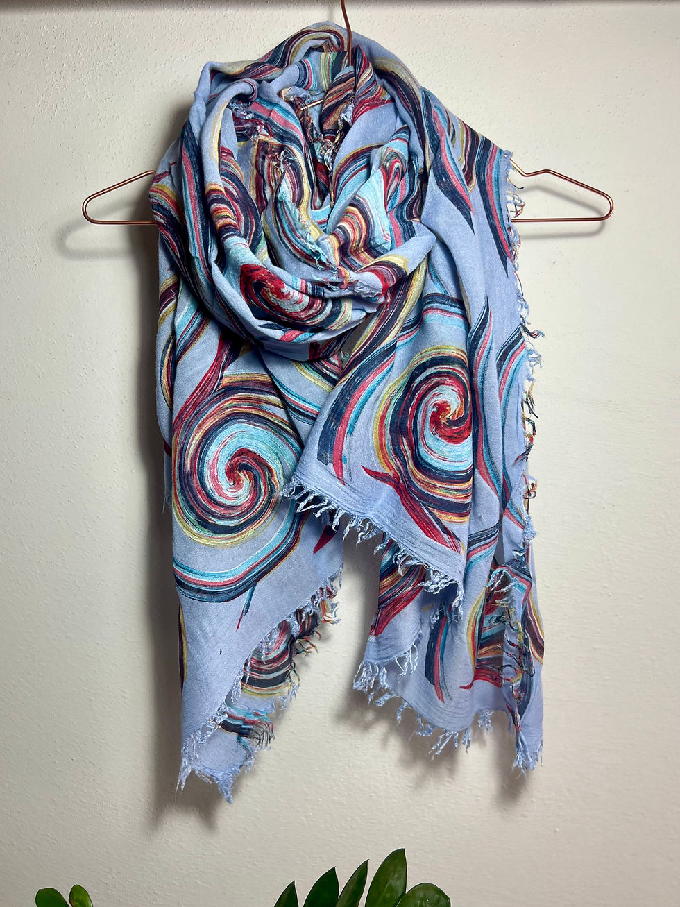 Miniatura: Foulard Spirale Van Gogh / Fibra di Bamboo