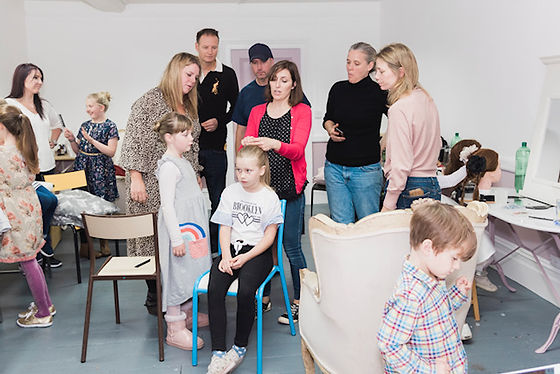 Nicola teaching a workshop