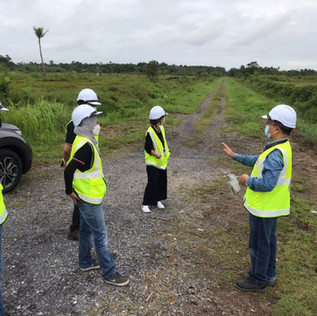 Site visit to our proposed Rembus Depot site, proposed 12th Mile Depot site & proposed Simpang Tiga Interchange Station site with Quality, Safety, Health & Environment Team and Project Director’s Office.