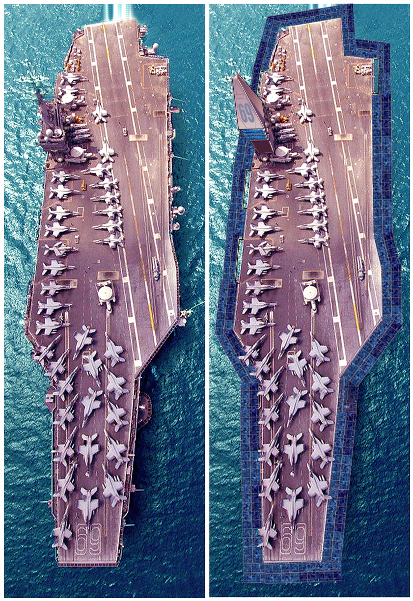 Eisenhower Top View Stealth Side by Side