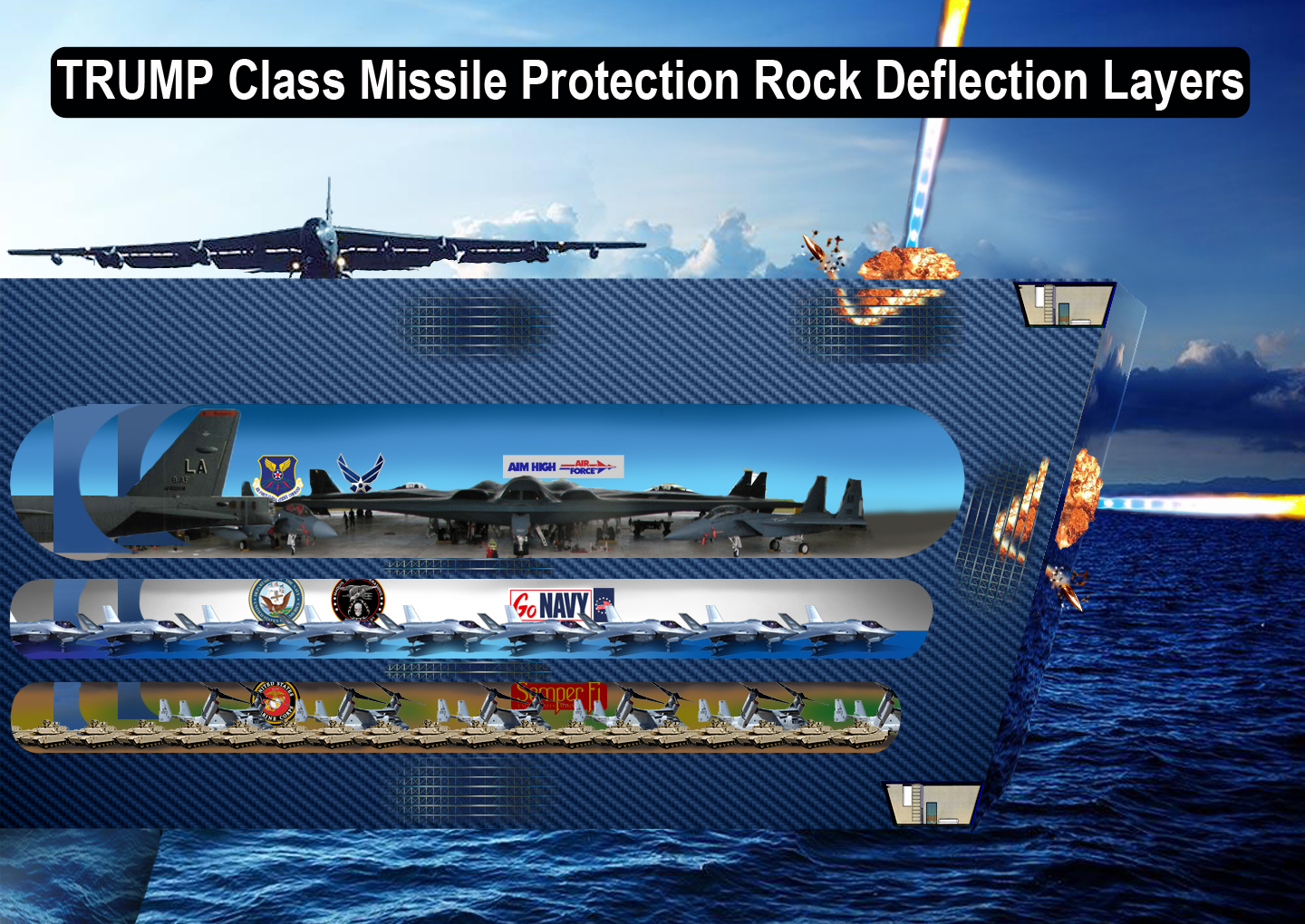 Trump Anti Missile CVH Hull