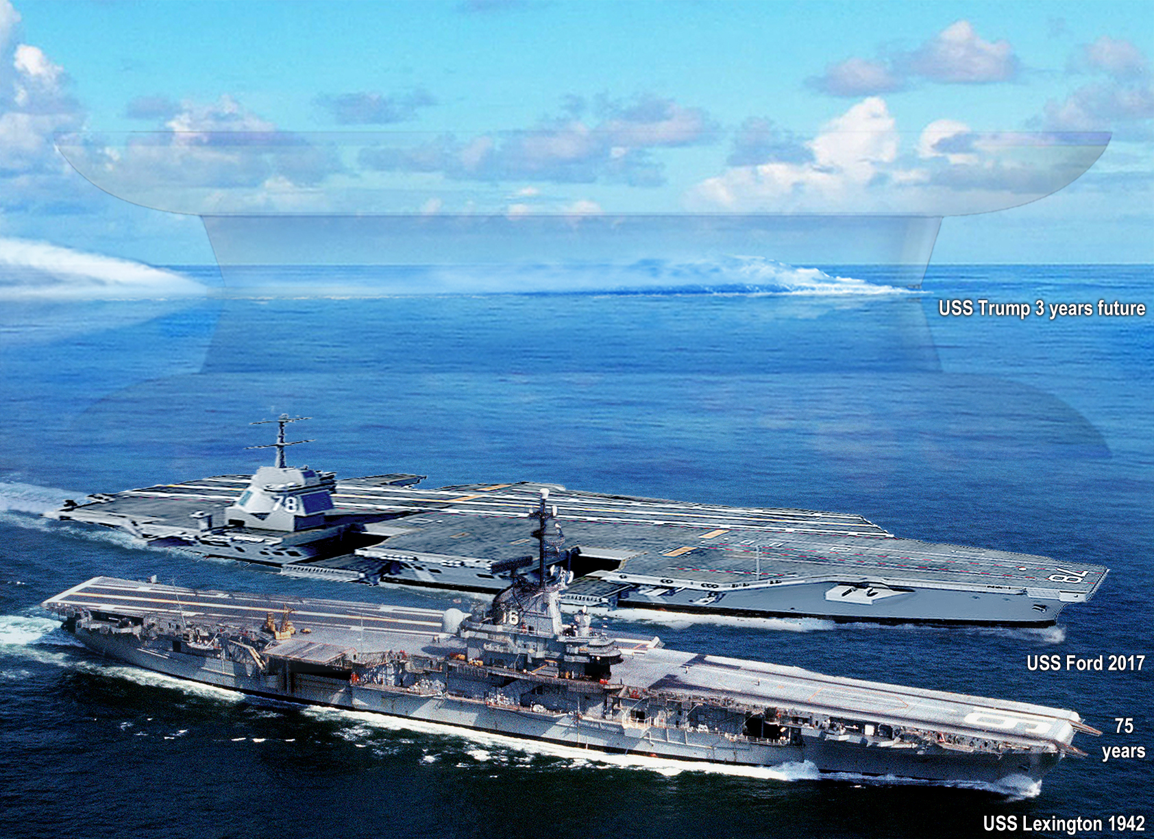 USS_Lexington 23 September 1942