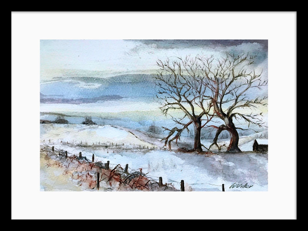 Thumbnail: Print -  Winters Coming - Watercolour