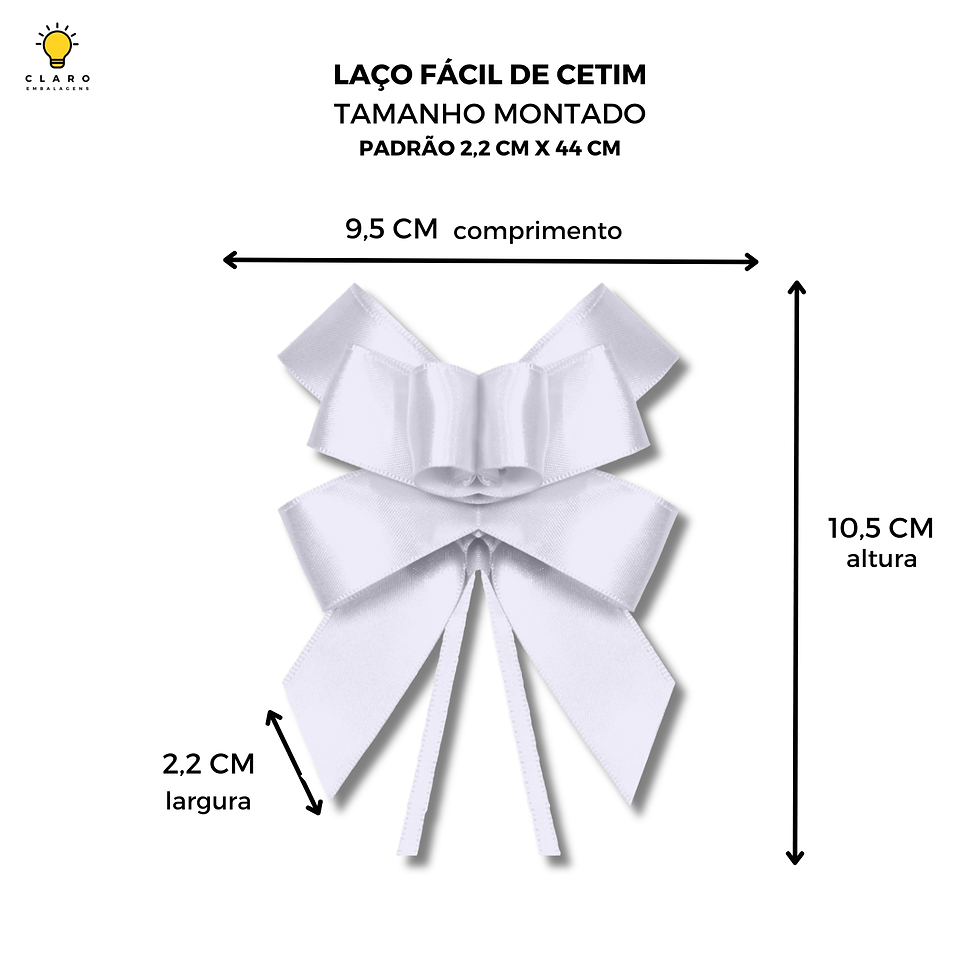 Miniatura: Laço Fácil De Cetim