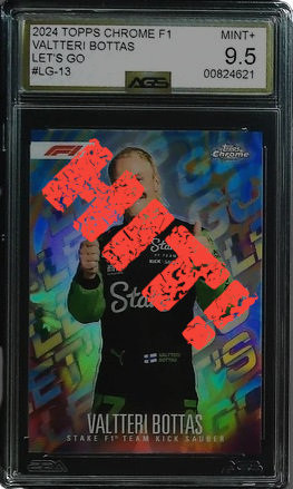 Valtteri Bottas - AGS Mint+ 9.5 (2024 Topps Chrome F1 Let_s Go)