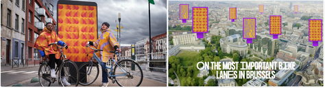 🌧️🚴♂️ 𝐁𝐫𝐮𝐬𝐬𝐞𝐥𝐬 𝐌𝐨𝐛𝐢𝐥𝐢𝐭𝐲'𝐬 𝐏𝐨𝐧𝐜𝐡𝐨 𝐏𝐨𝐬𝐭𝐞𝐫 OOH – 𝐊𝐞𝐞𝐩𝐢𝐧𝐠 𝐂𝐲𝐜𝐥𝐢𝐬𝐭𝐬 𝐃𝐫𝐲 𝐰𝐢𝐭𝐡 𝐒𝐭𝐲𝐥𝐞!