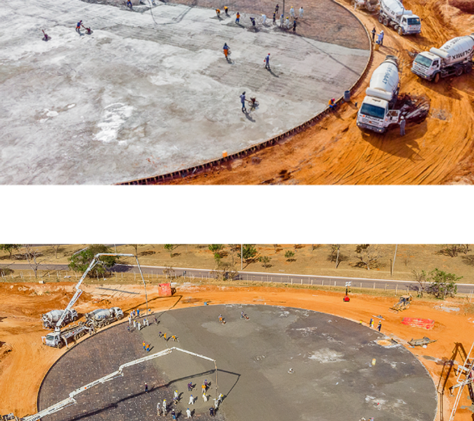 Reservatório da ETA Brasilia