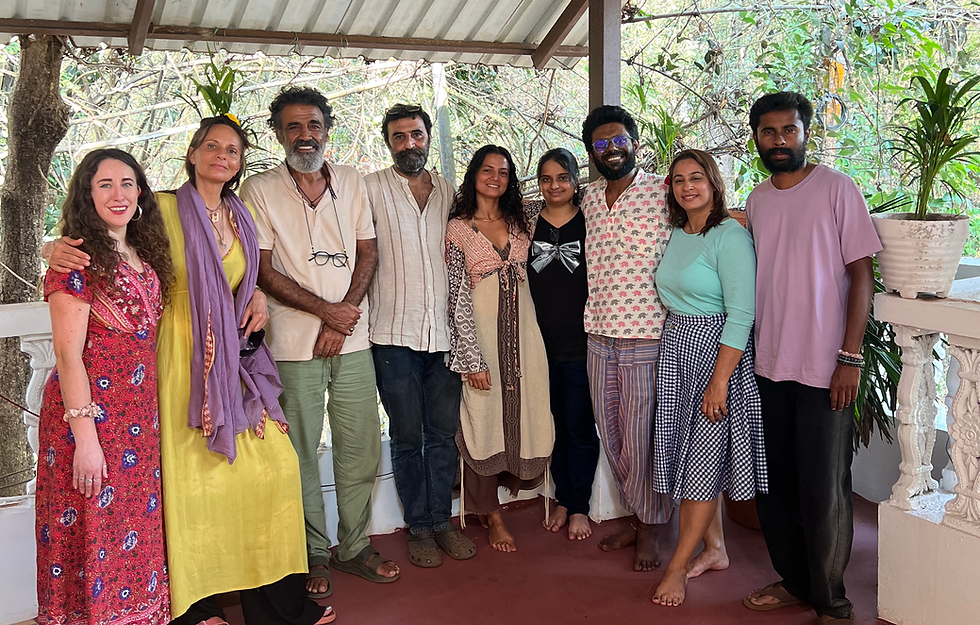 Goa Ashram on Wheels Group of People
