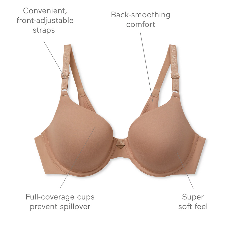 Thumbnail: Warners® Cloud 9® Super Soft Underwire Lightly Lined T-Shirt Bra