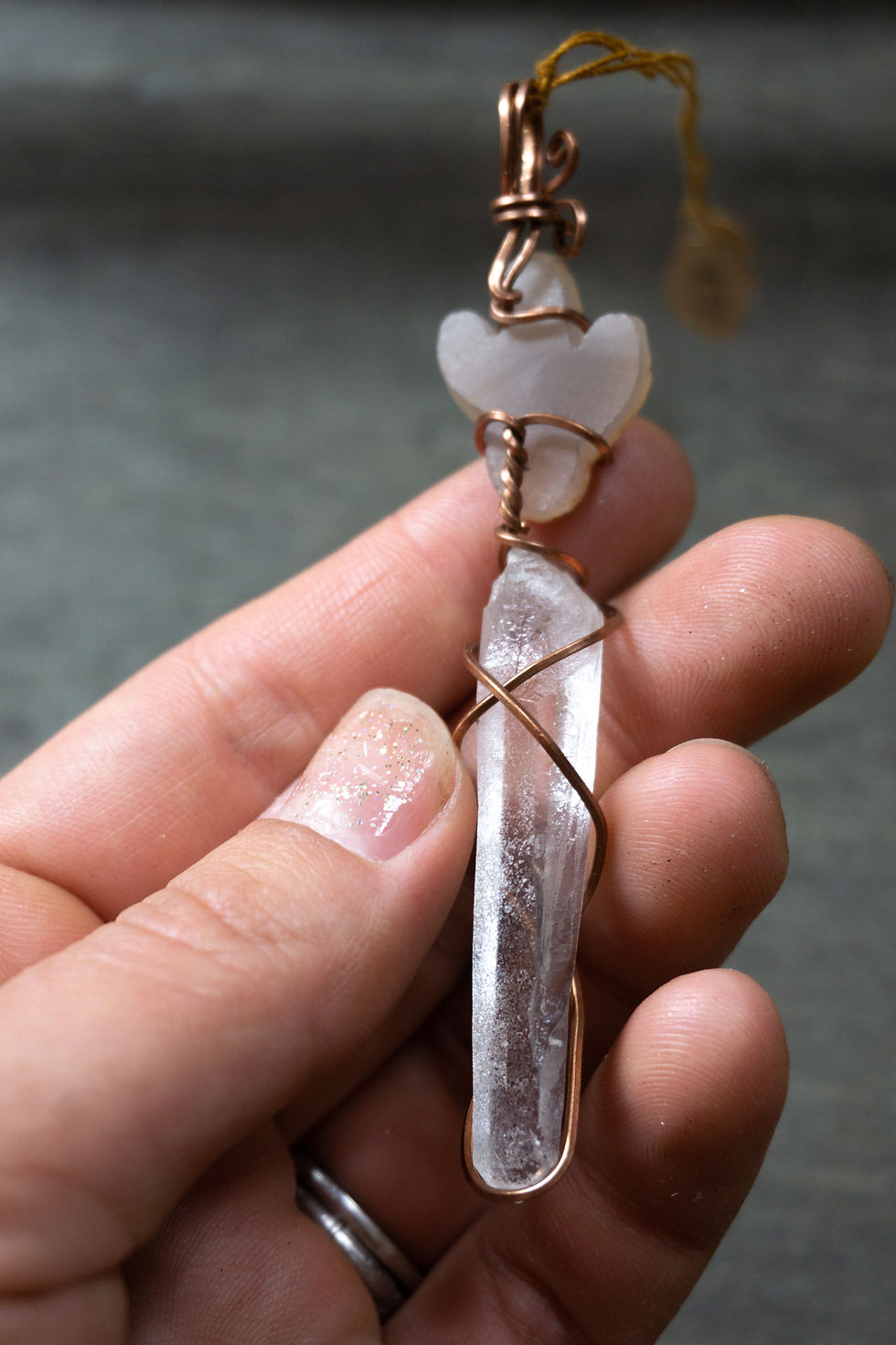 Thumbnail: Cactus Druzy & Slim Quartz