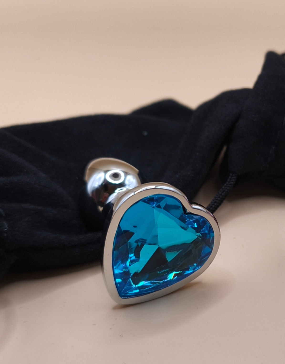 Plug anal acier inoxydable