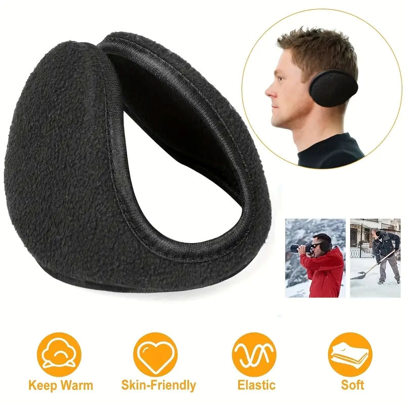Miniaturbild: Winter Earmuffs Unique Design Headphone Friendly