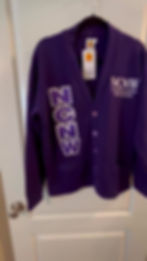 Thumbnail: NCNW Embroidered Cardigan (Unisex)