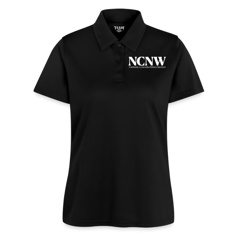 Thumbnail: Valdosta-Lowndes Metro Section NCNW Ladies' Polo- White Logo